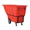 Vestil Heavy Duty Tilt Truck 1 Cubic Yard 2100 lb Red TDT-100-HD-RED - alternate 1